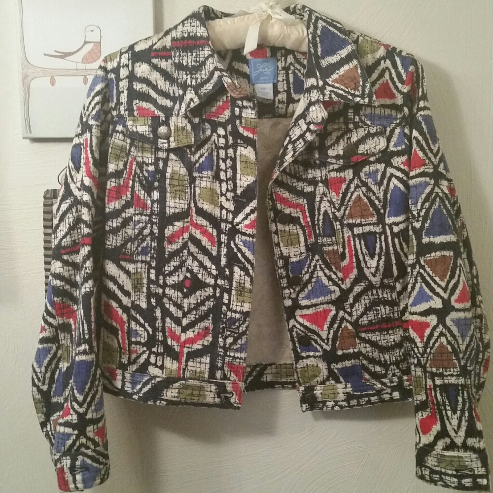 Unique patterned Jacket, 12P